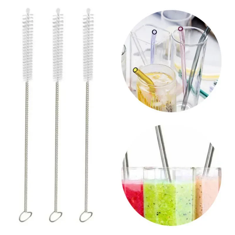 Marine Aquarium Glass Cleaner - แปรงทำความสะอาดหลอดแก้วดูดขนสแตนเลส, 1/2ชิ้นขนาด10ชิ้นแปรงทำความสะอาดตู้ปลา
