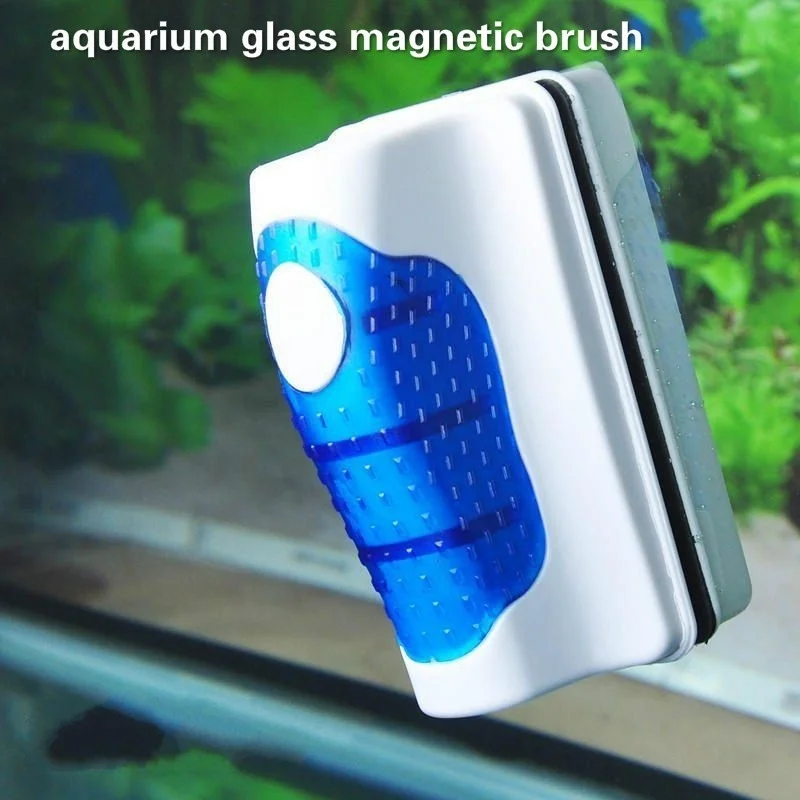 Marine Aquarium Glass Cleaner - ตู้ปลาเครื่องขูดกระจกทําความสะอาดลอย Aquarium Cleaner Super Magnetic แปรงทําความสะอาดเครื่องมือทําความสะอาดตู้ปลา