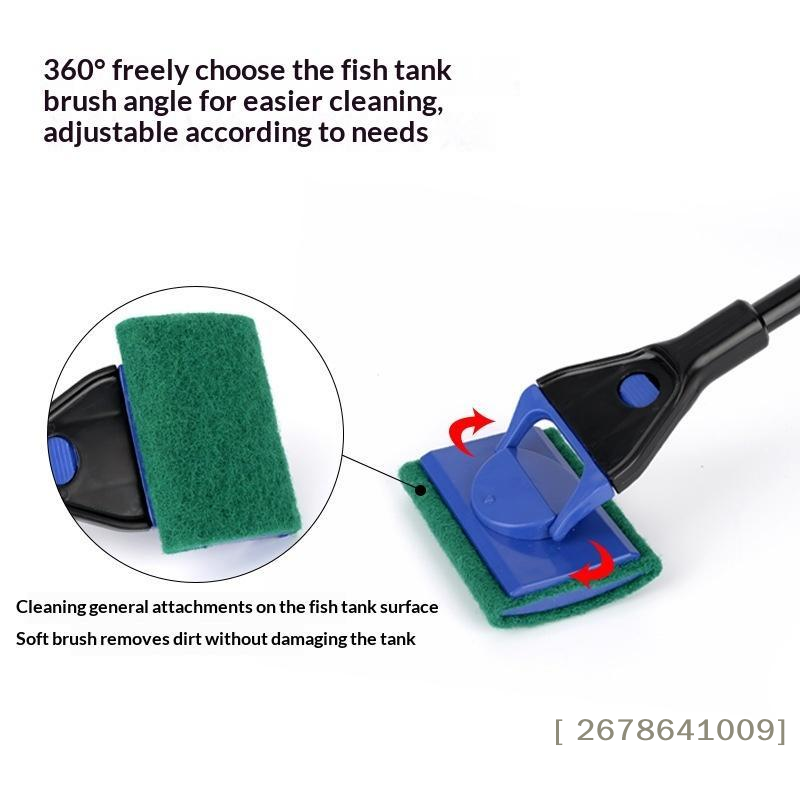 ⚑ แปรงทำความสะอาดตู้ปลา เครื่อ - Marine Aquarium Glass Cleaner บทวิจารณ์และราคา