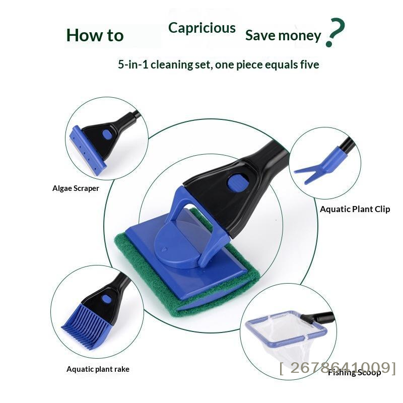 ⚑ แปรงทำความสะอาดตู้ปลา เครื่อ - Marine Aquarium Glass Cleaner บทวิจารณ์และราคา