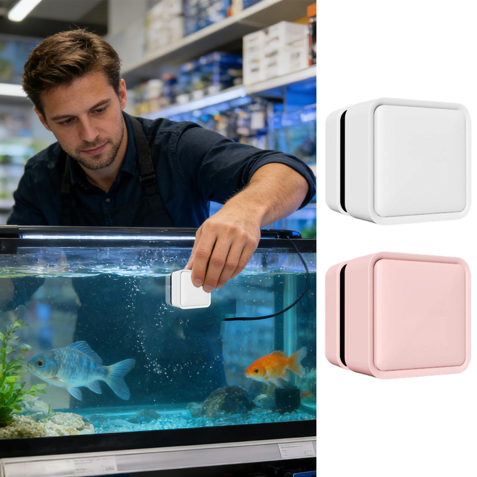 เครื่องทำความสะอาดตู้ปลาแบบแม่ - Marine Aquarium Glass Cleaner บทวิจารณ์และราคา