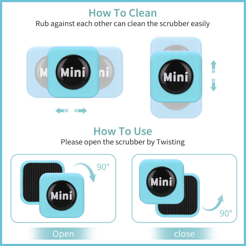 1PC Mini Aquarium Glass Cleane - Marine Aquarium Glass Cleaner บทวิจารณ์และราคา