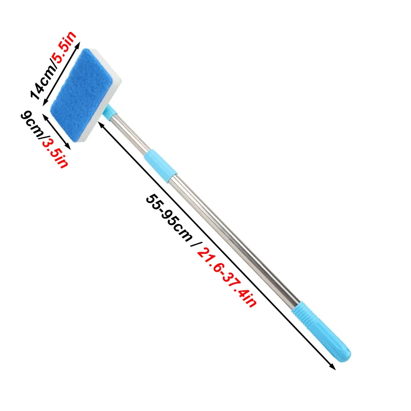 180 °   ปรับ 55-95 ซม.Telescop - Marine Aquarium Glass Cleaner บทวิจารณ์และราคา