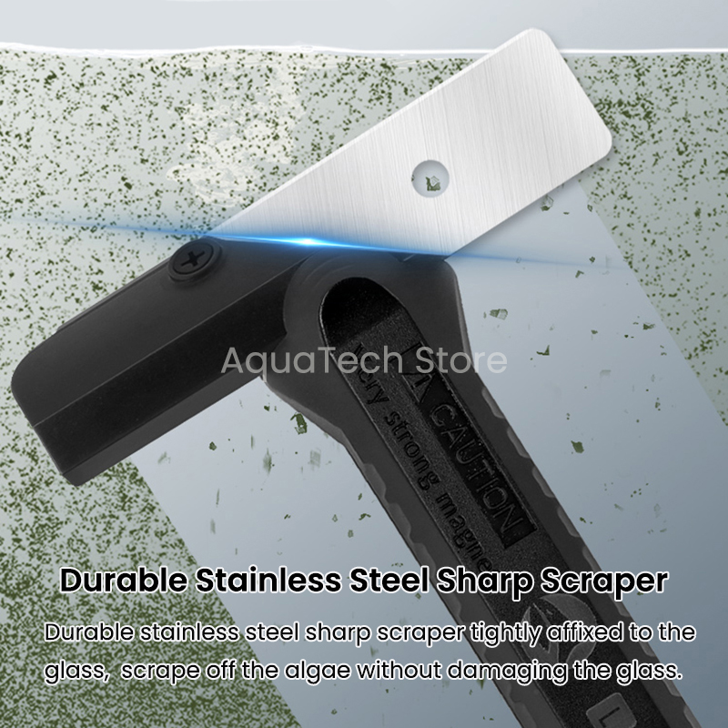 ที่ขัดน้ำยาทำความสะอาดกระจกทำค - Marine Aquarium Glass Cleaner บทวิจารณ์และราคา