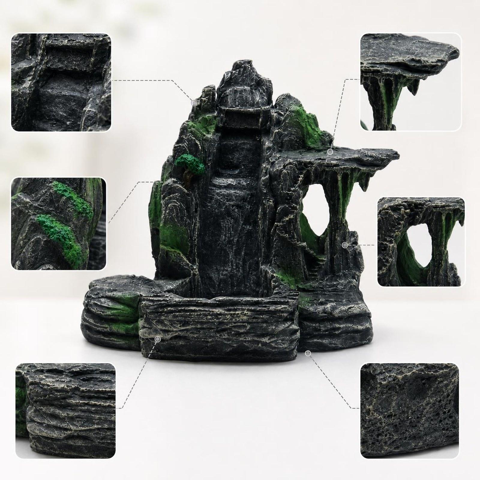 อุปกรณ์ตกแต่งตู้ปลา หินประดับต - Aquarium Marine Sand บทวิจารณ์และราคา