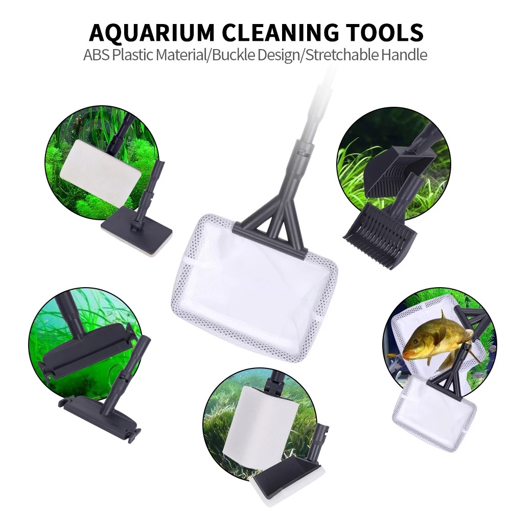 ชุดอุปกรณ์ทำความสะอาดตู้ปลา 6  - Marine Aquarium Glass Cleaner บทวิจารณ์และราคา