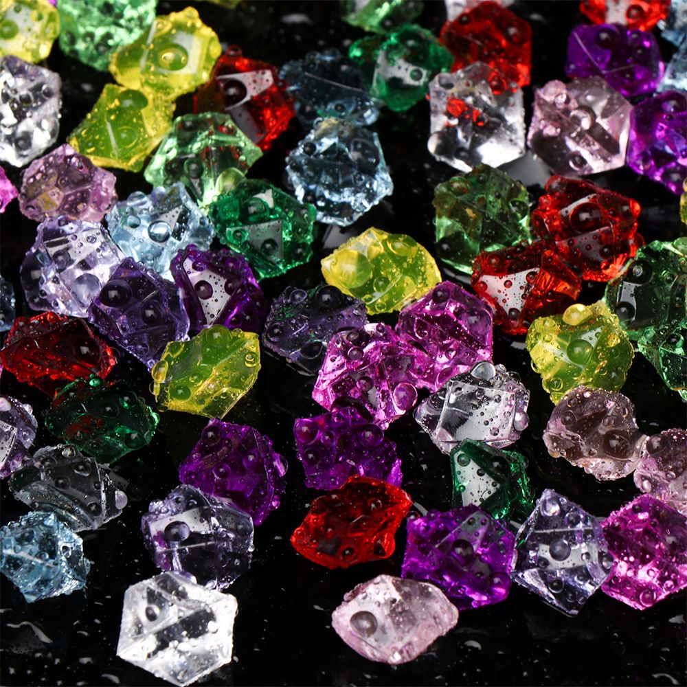 50 ชิ้น/แพ็คที่มีสีสัน 1.4*1.1 - Marine Aquarium Cube บทวิจารณ์และราคา