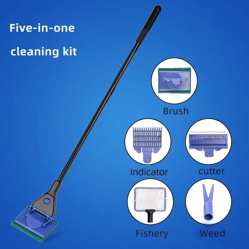 EW ถังปลาทำความสะอาดแปรง Aquar - Marine Aquarium Glass Cleaner บทวิจารณ์และราคา